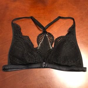 ☀️ VS BODY LACE / SATIN BRALETTE - BLACK☀️